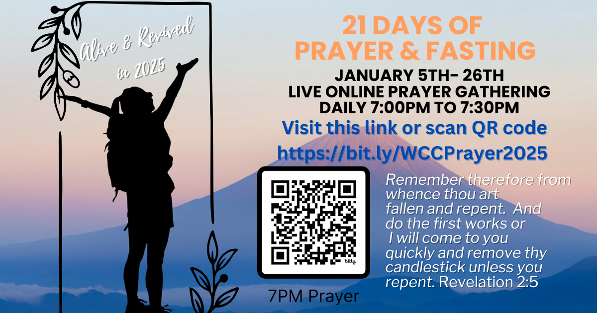 21 Days Of Fasting Prayer Warroad Community Church
