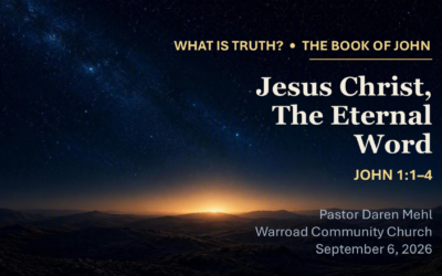 Jesus Christ, The Eternal Word